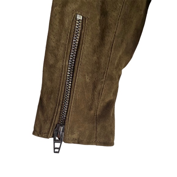 Blank NYC Suede Leather Moto Jacket - Picture 8 of 11